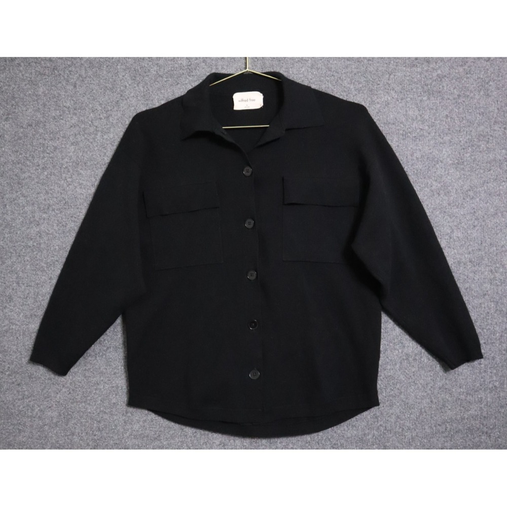 Wilfred Free Shirt Jacket Womens‎ XS Button Up Relaxed Fit Shacket Aritzia EUC